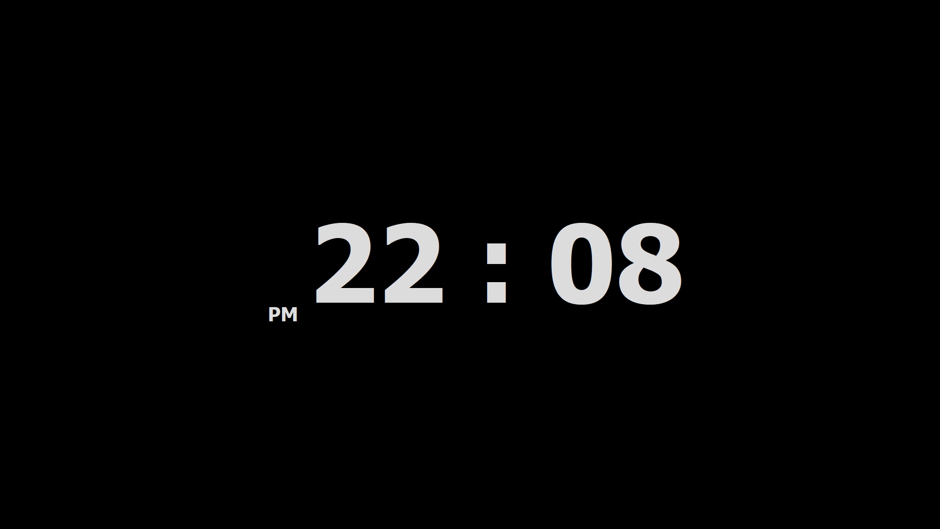 اسکرین شات ساعت رومیزی برای ویندوز