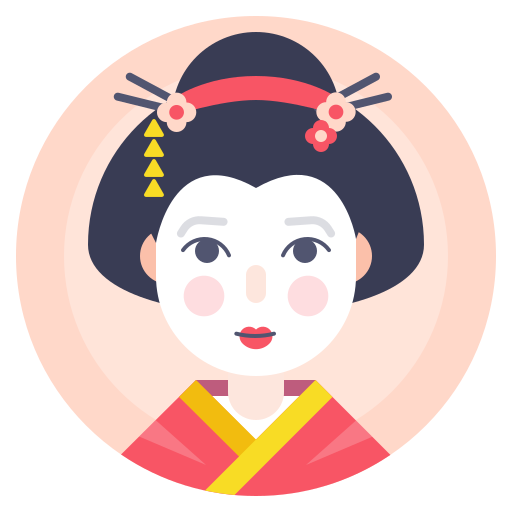 عکس پروفایل زن با لباس کیمونو