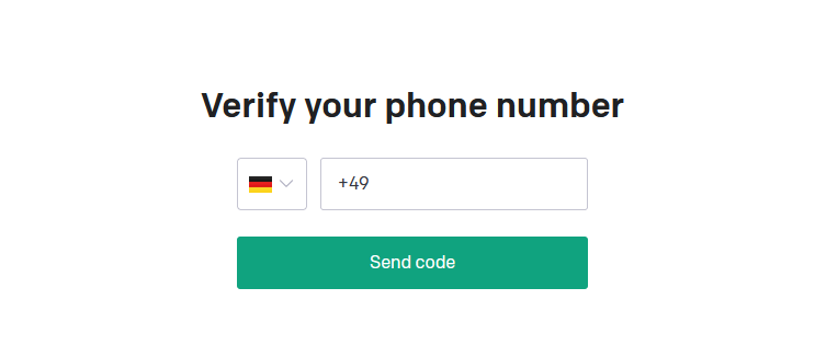 انتخاب شماره تلفن در چت جی بی تی