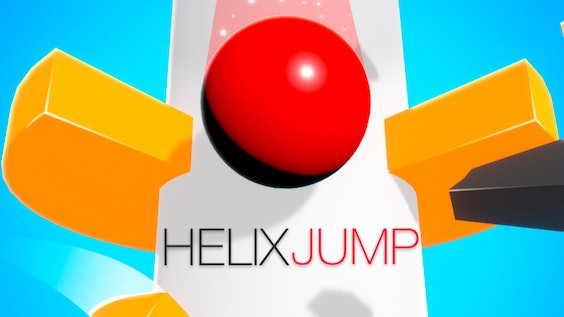 بازی آنلاین پرش هلیکس Helix Jump