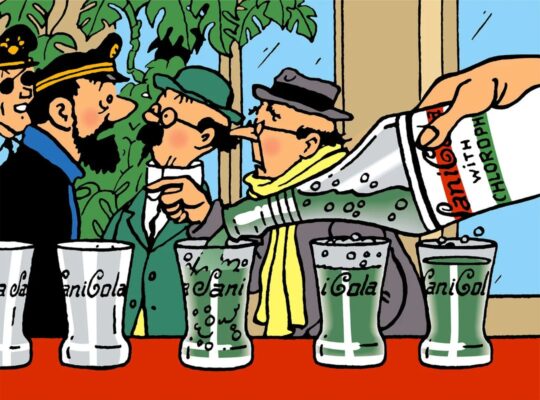 پرواز ۷۱۴ نوشیدنی های گیاهی لازلو کاریداس که هادوک ازش متنفره