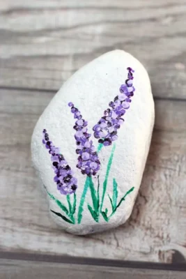 ایده نقاشی روی سنگ