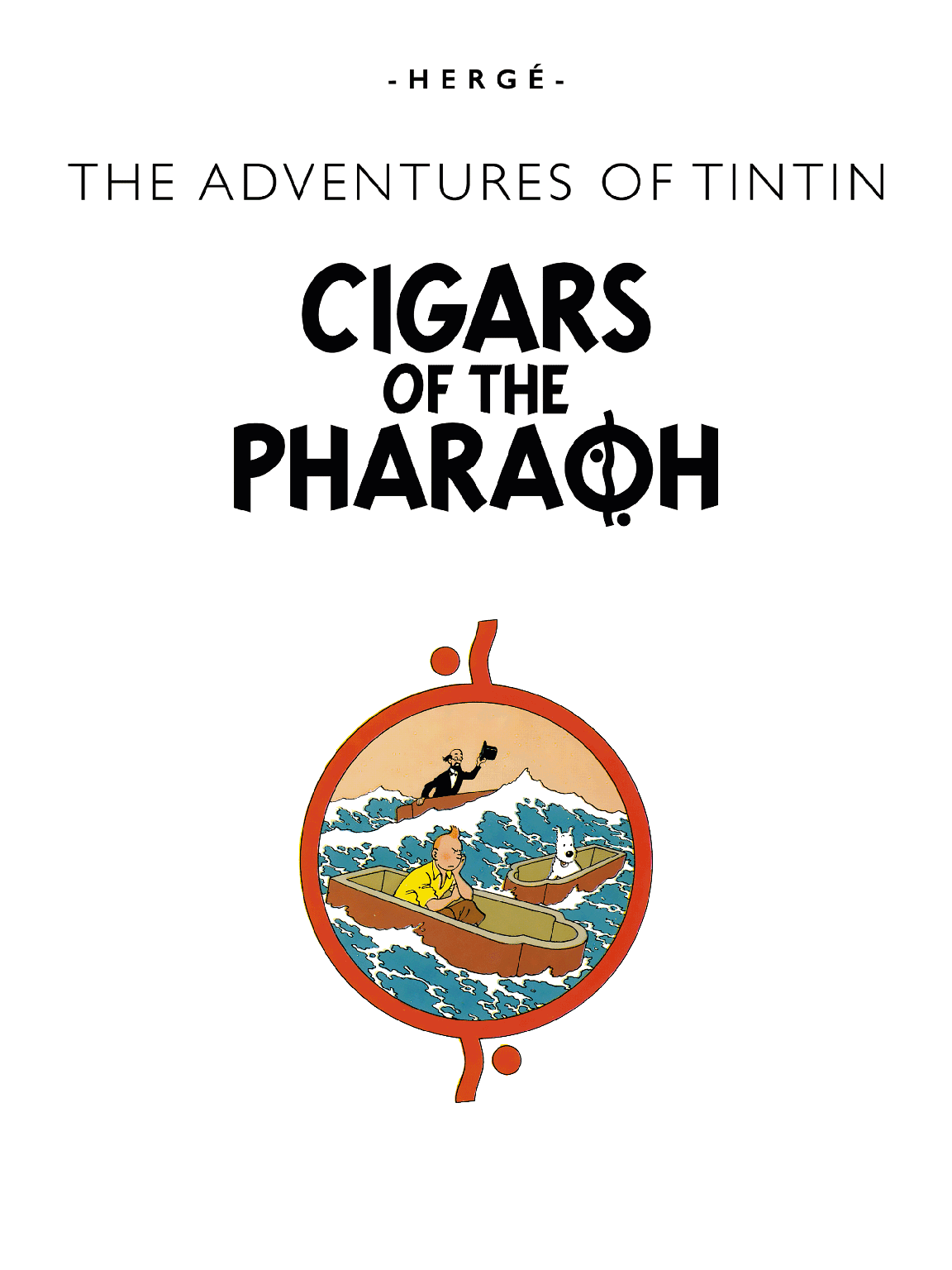 کتاب سیگارهای فرعون تن تن